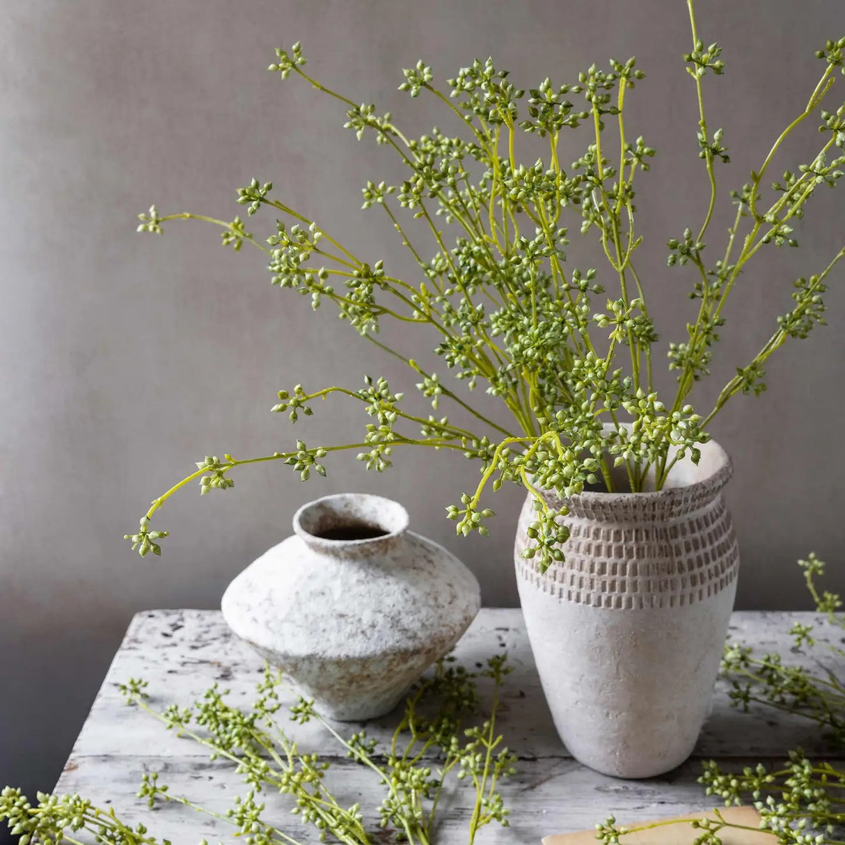 Artificial Succulent Bunch, Green- Abigail Ahern