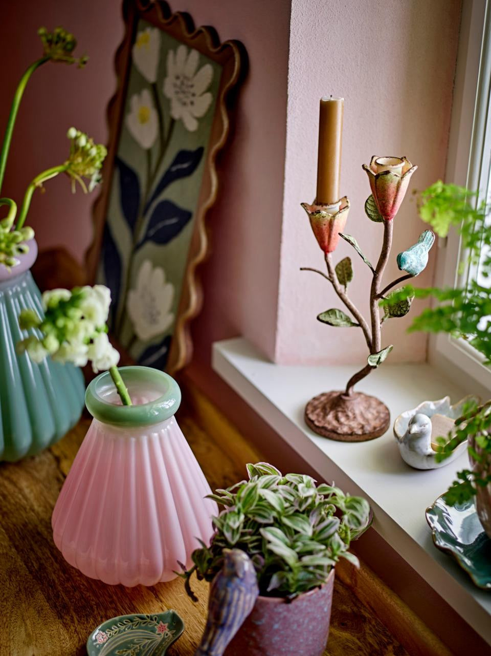 Zaina Candle Holder, Metal