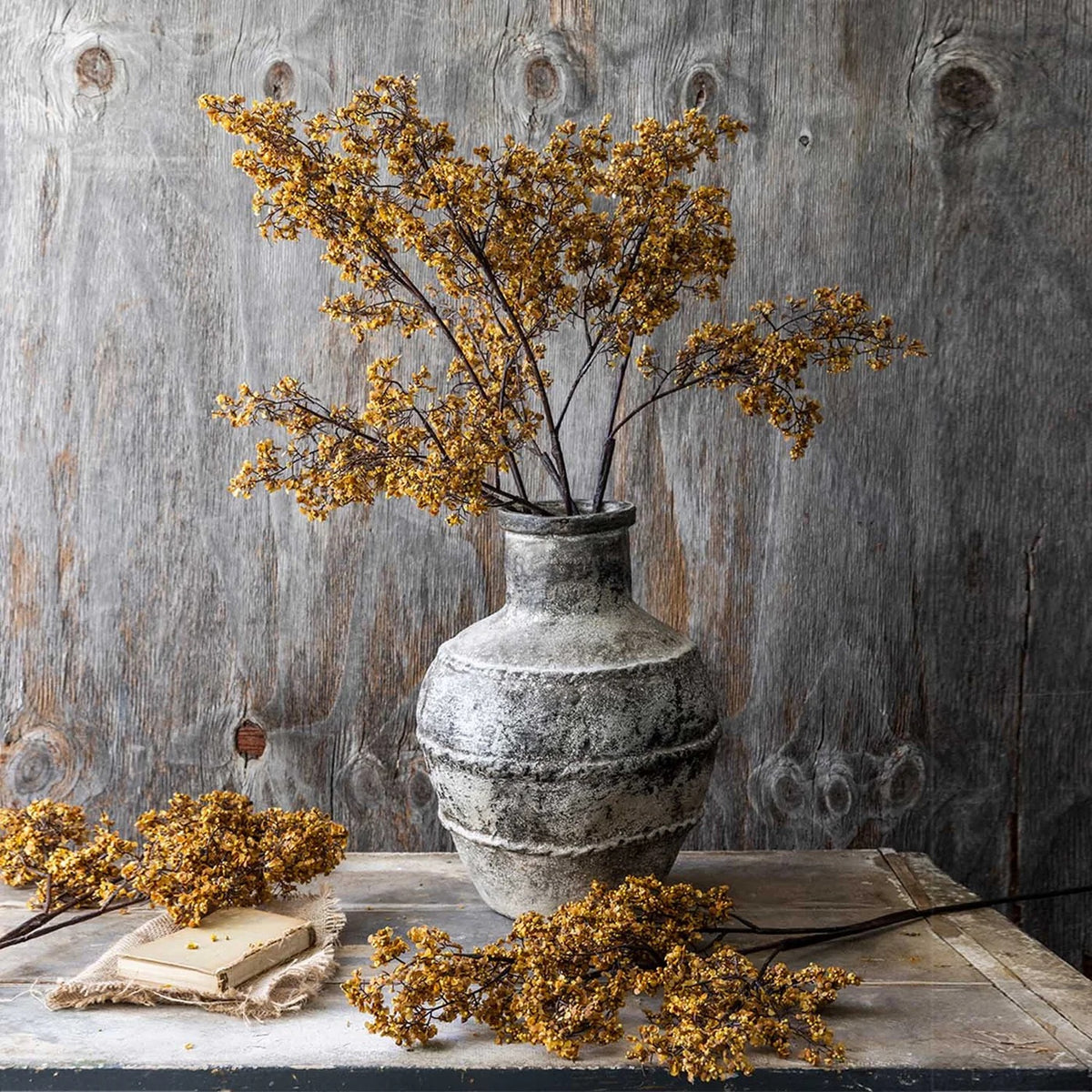 Artificial Sedge Winter Saffron - Abigail Ahern