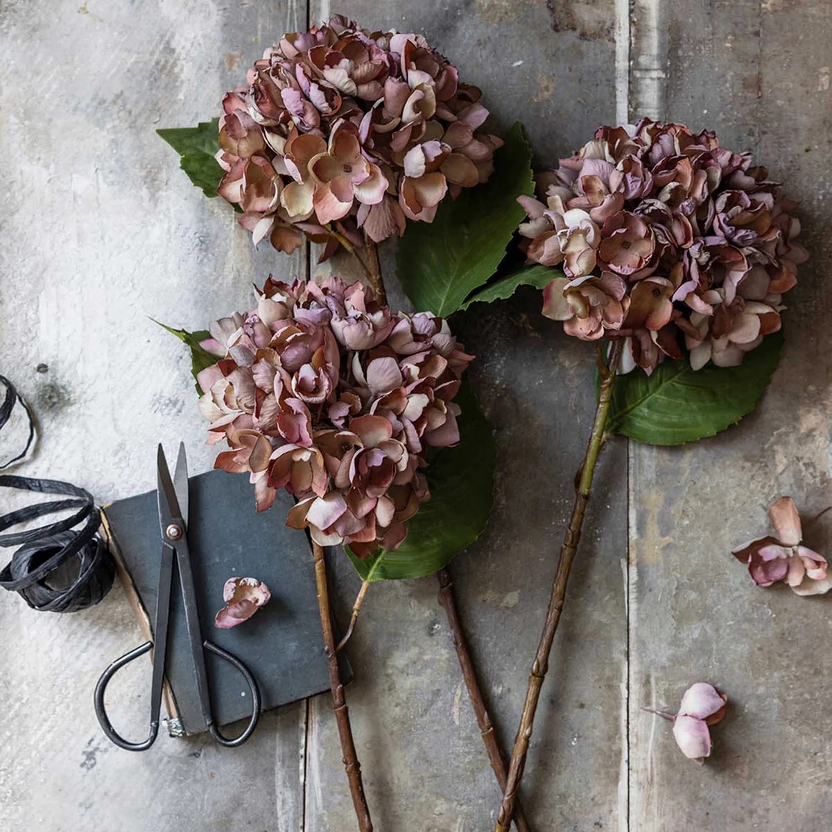 Artificial Hydrangea, Antique Pink - Abigail Ahern