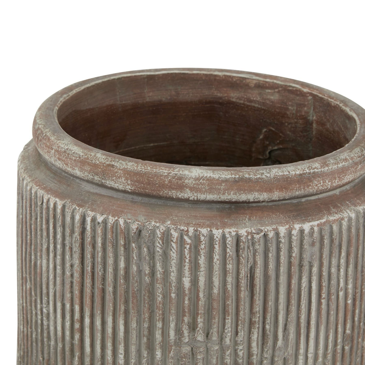 Hill Interior - Siena Brown Dolly Pot