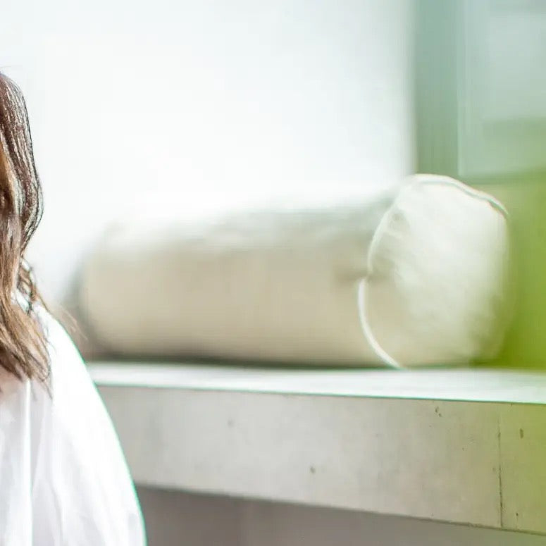 Rob Bolster Cushion | Natural/Ecru