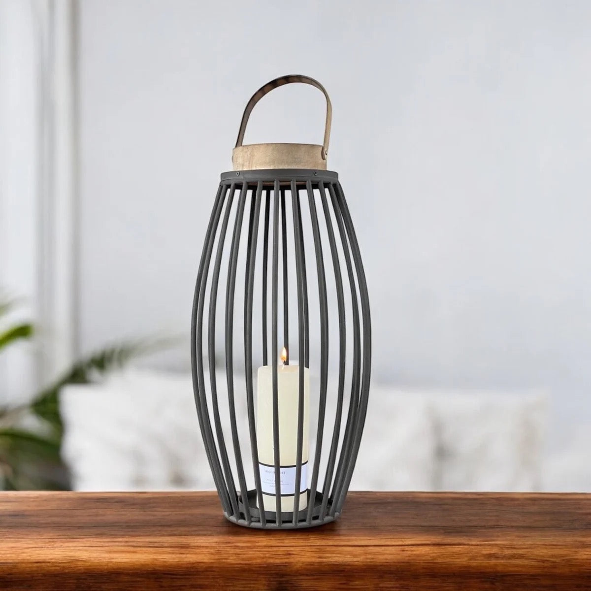 CHANDRA LARGE METAL LANTERN