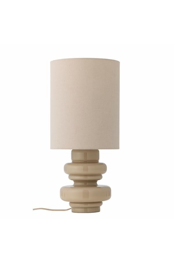 Fabiola Table lamp, Blue, Glass