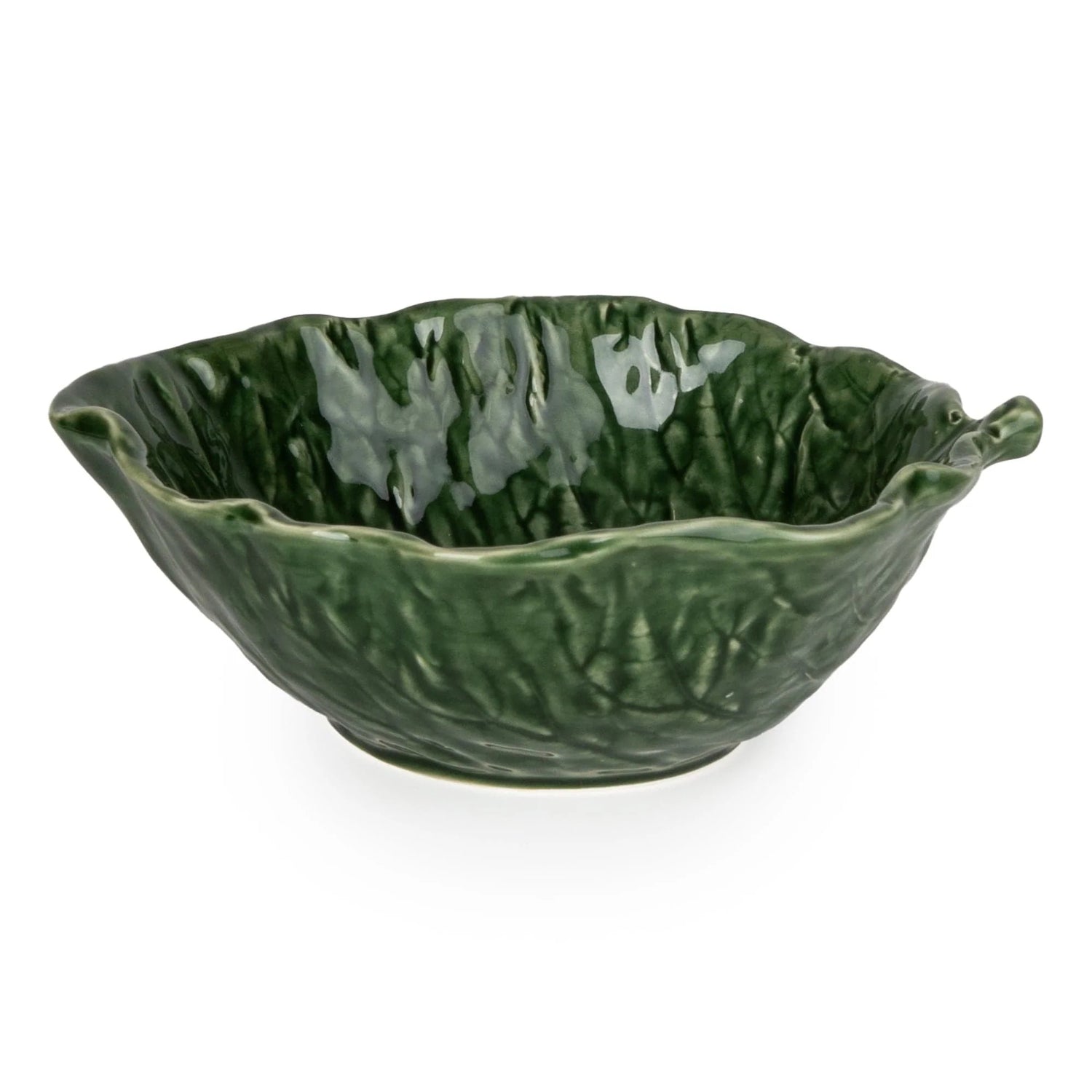 17 cm Bowl - Green Leaf
