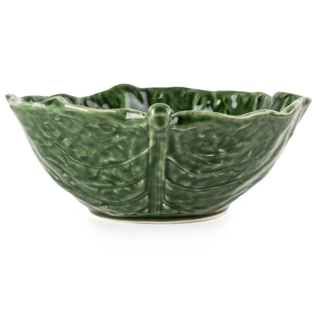 17 cm Bowl - Green Leaf