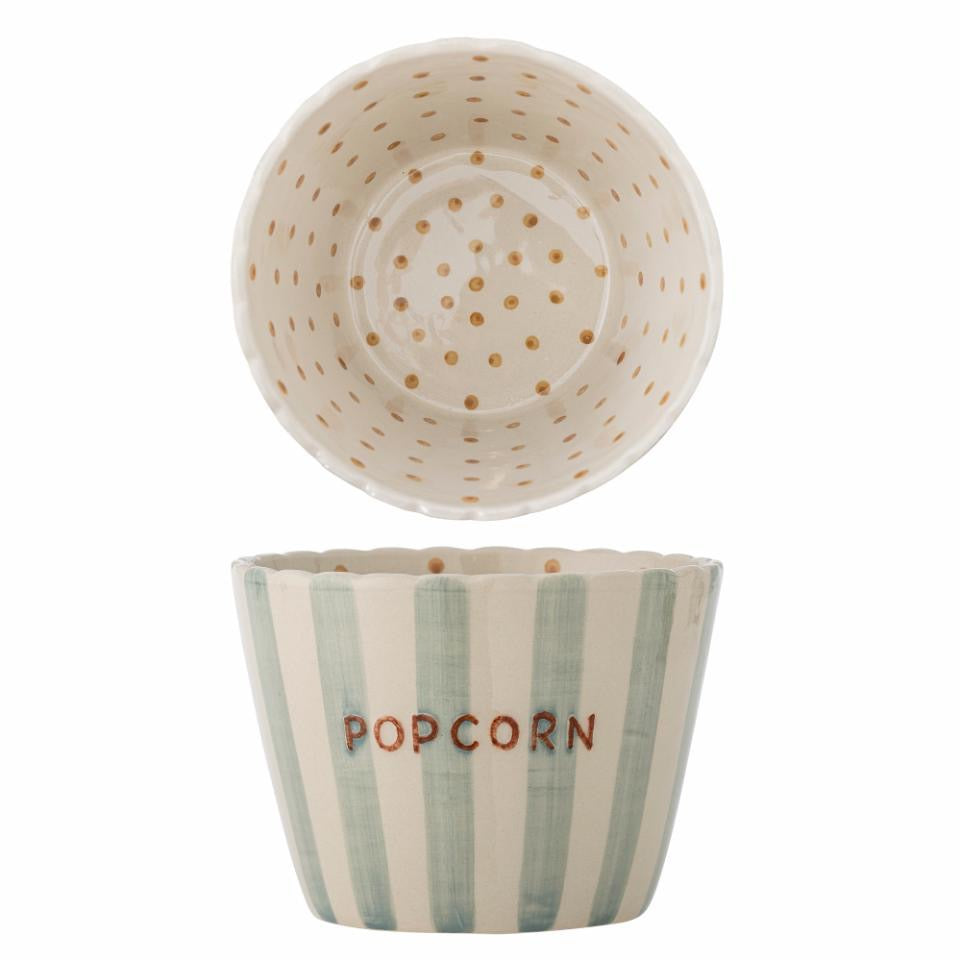 POPCORN BOWL, Stoneware