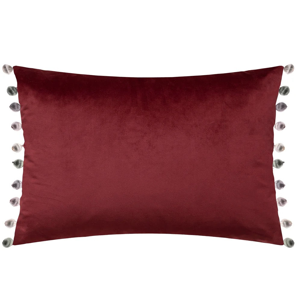 Elysium Velvet Cushion Russet - Voyage