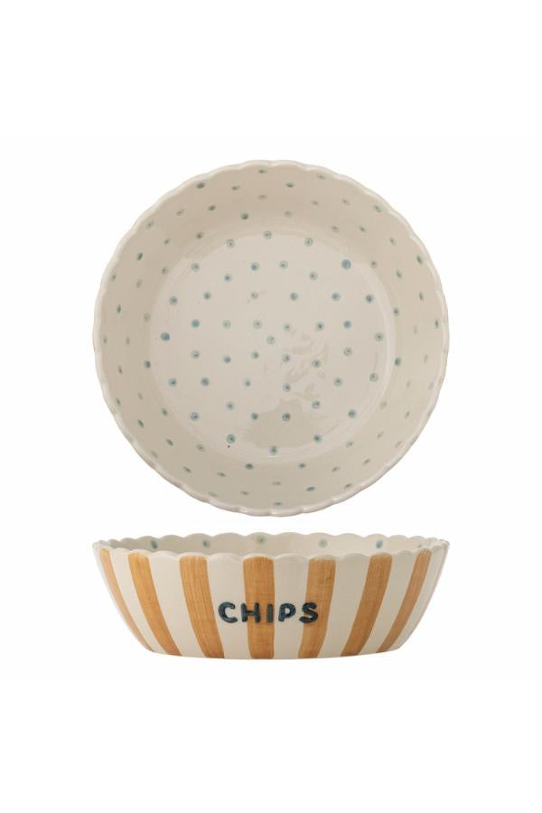 Chip Bowl, Multi, Stoneware