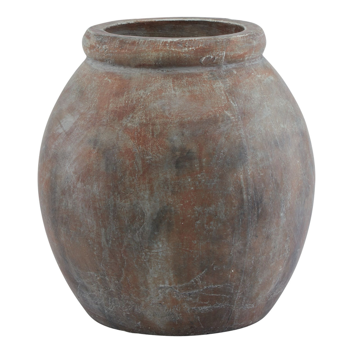 Hill Interior -Siena Brown Jar Shaped Planter