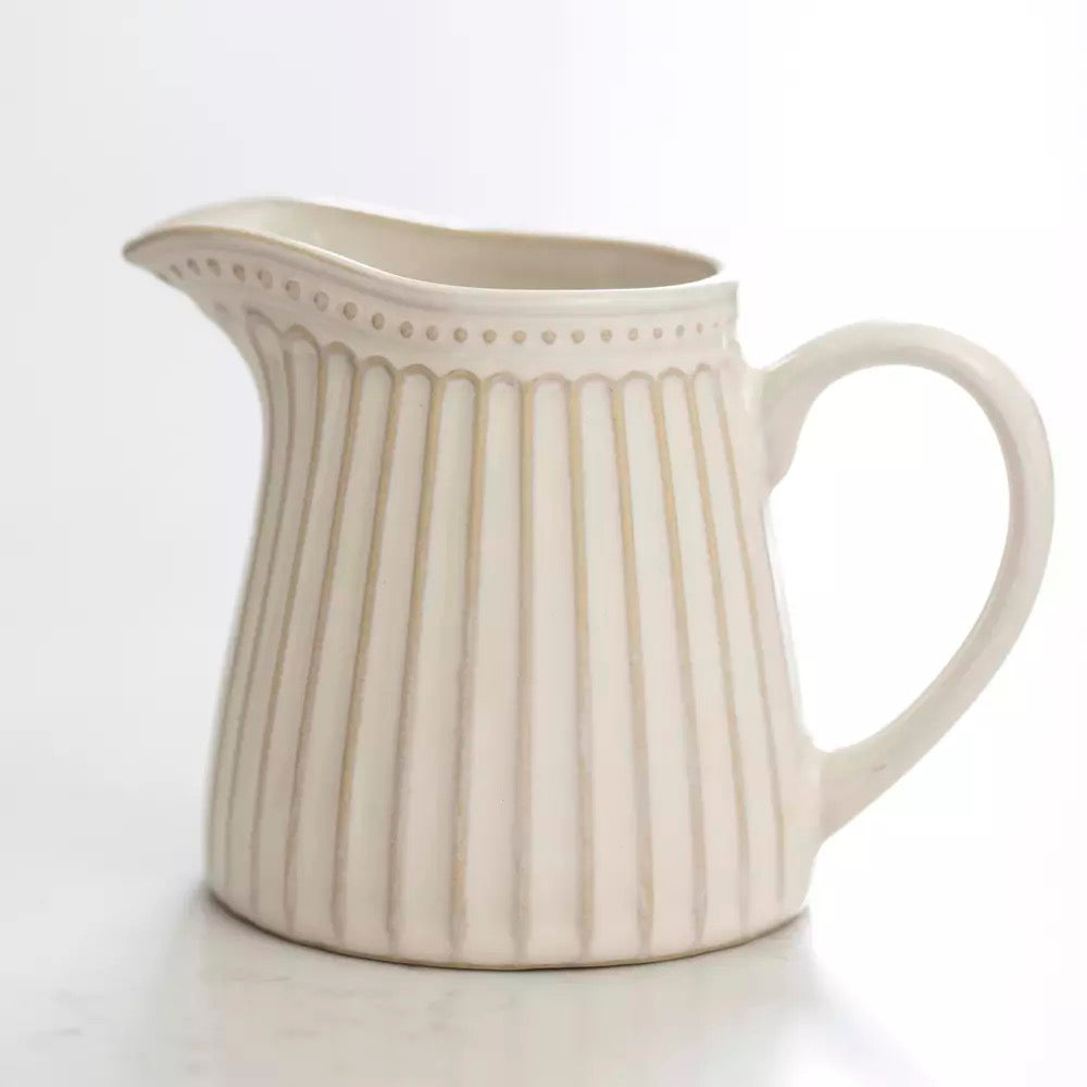 Pembroke Stoneware Jug Cream