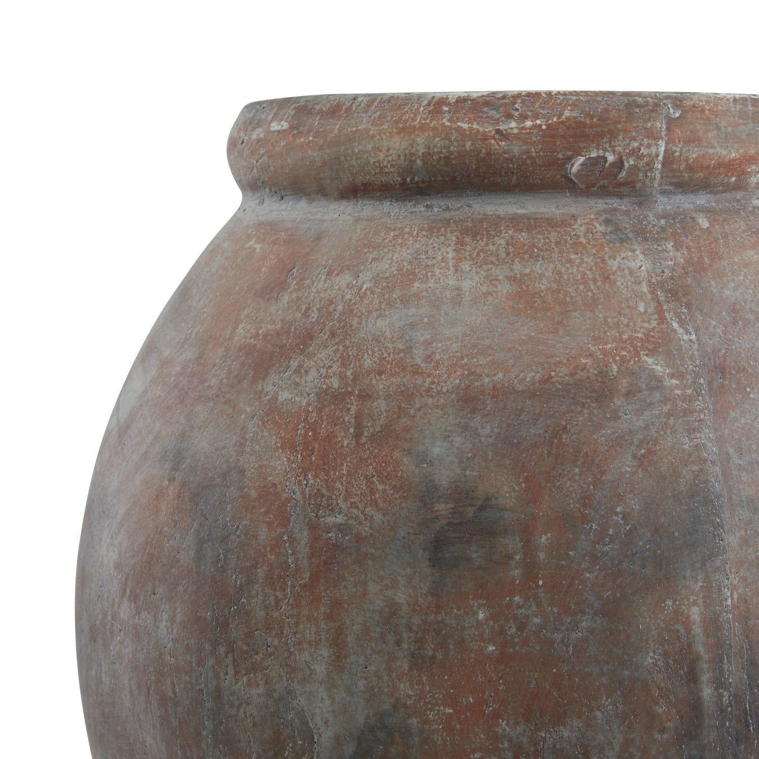 Hill Interior -Siena Brown Jar Shaped Planter