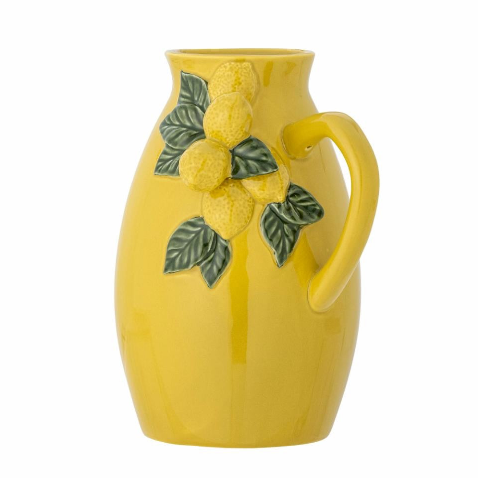 Limone Jug, Yellow, Stoneware