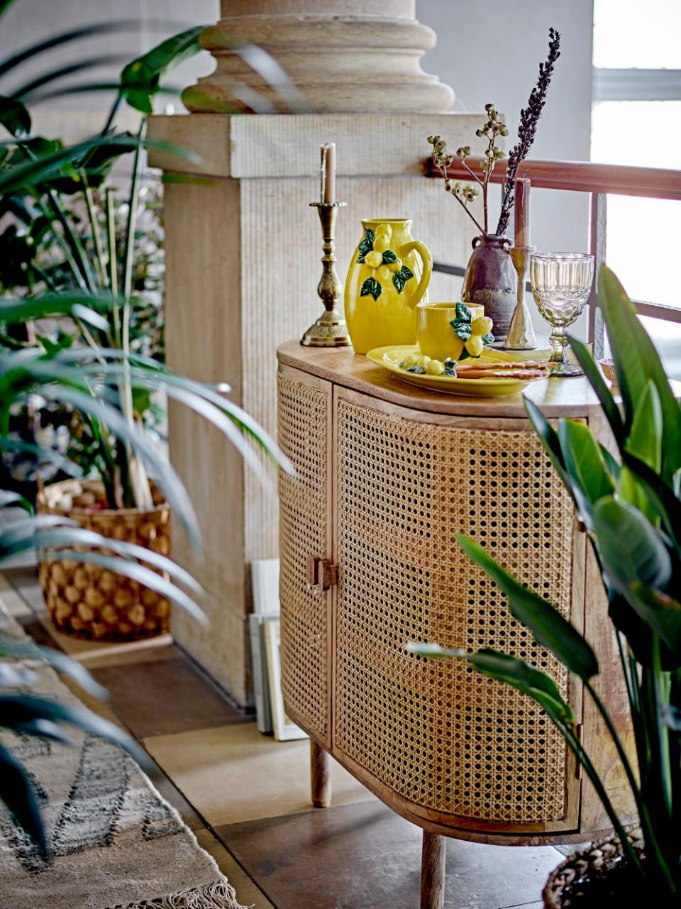 Limone Jug, Yellow, Stoneware