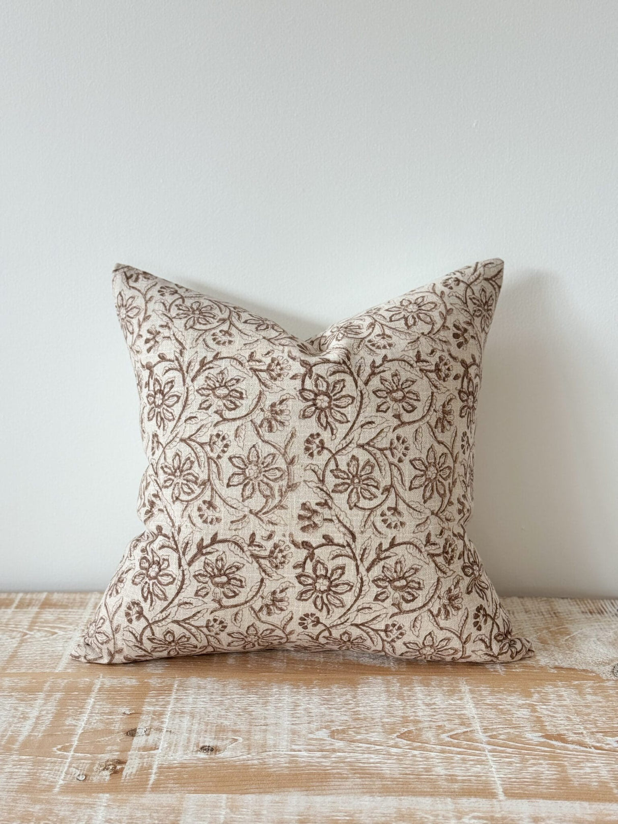 Ivy Brown Print Cushion