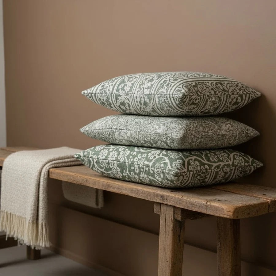NEEDLEWORK DK GREEN