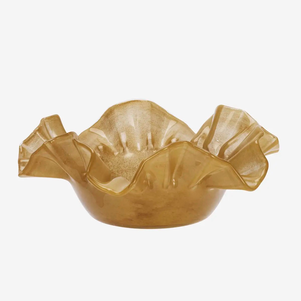 Glass Bowl, Caramel