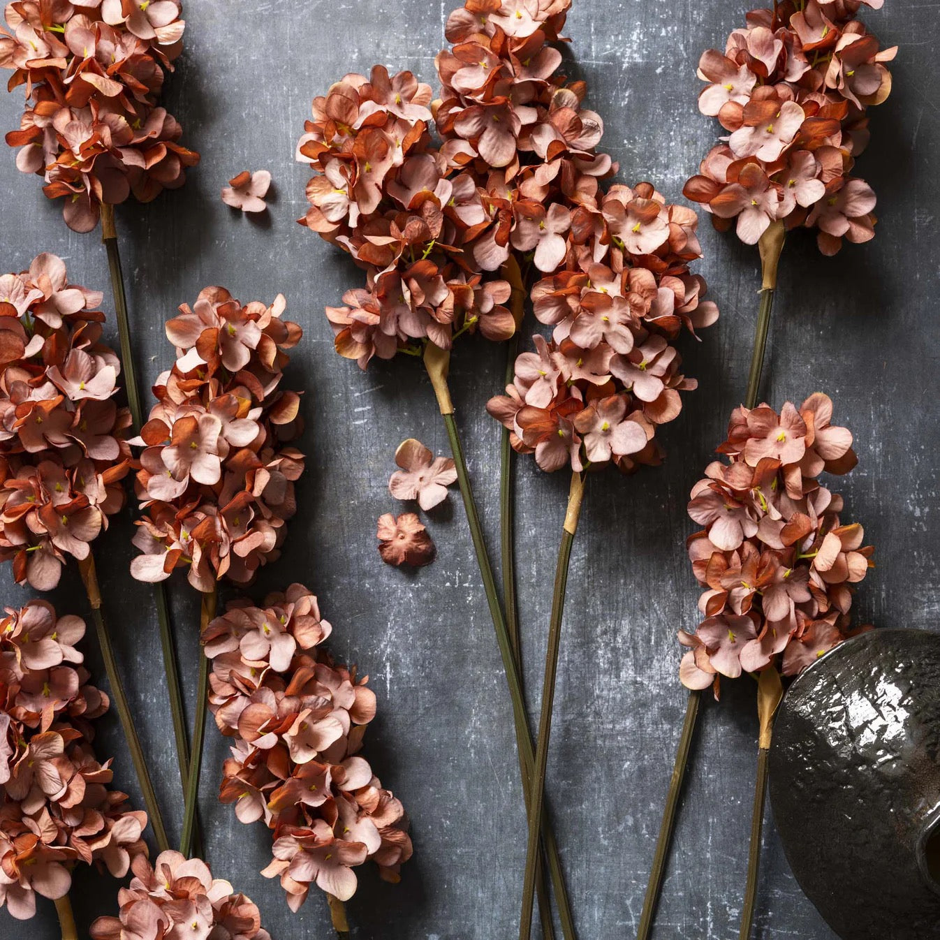 Artificial Cone Hydrangea, Antique Pink -  Abigail Ahern