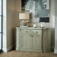 Amalfi Grey Hurricane Lantern - 2 Sizes