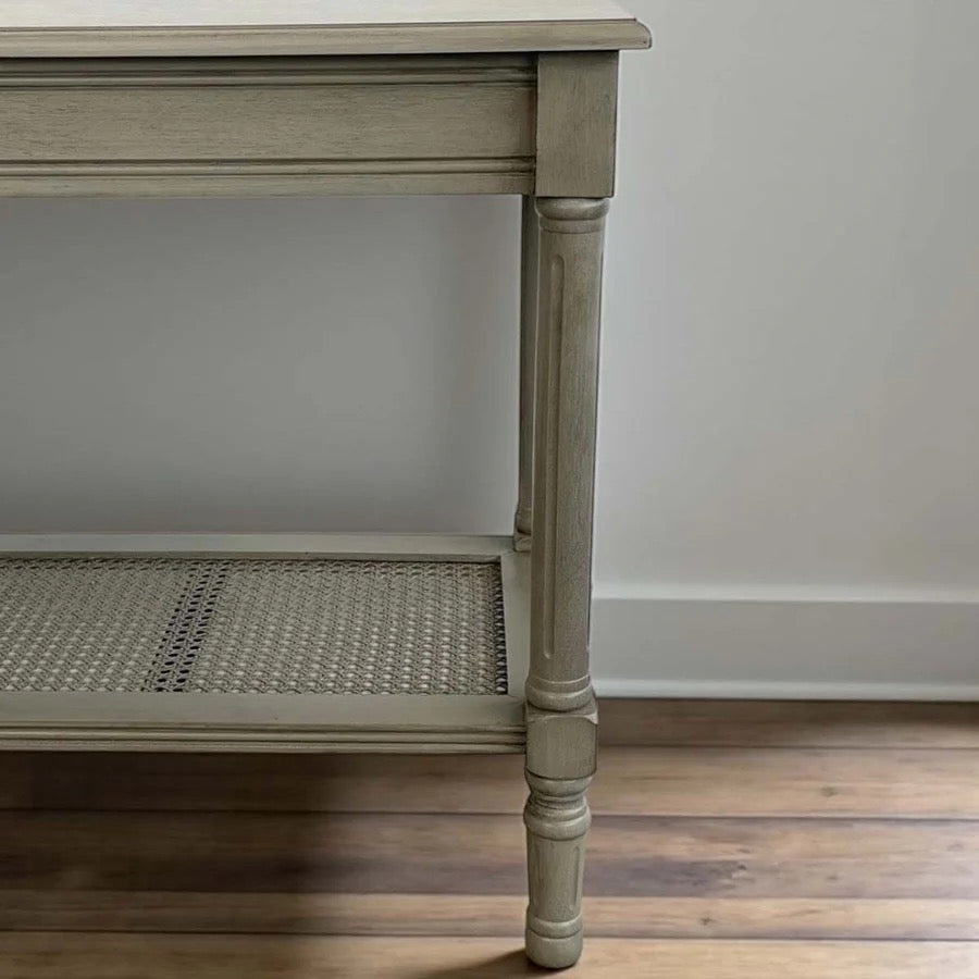 VENICE SIMPLE TABLE - DARK GREY