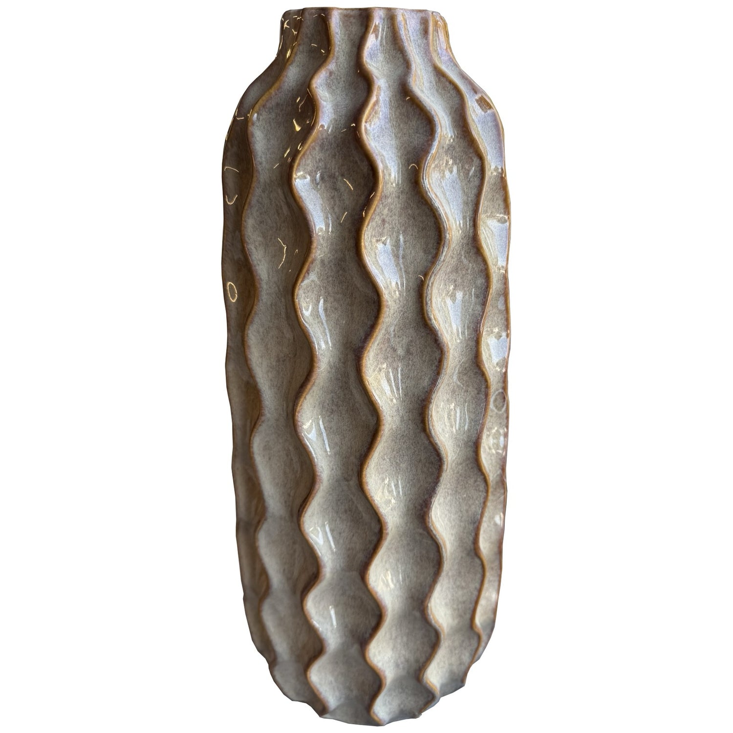 Sabbia Collection Tall Wave Vase