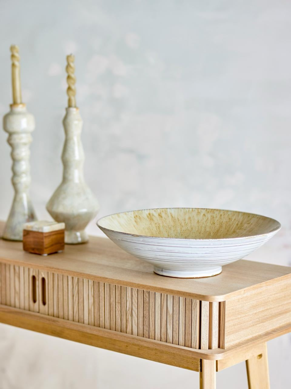 Saskia Bowl, Natural, Stoneware