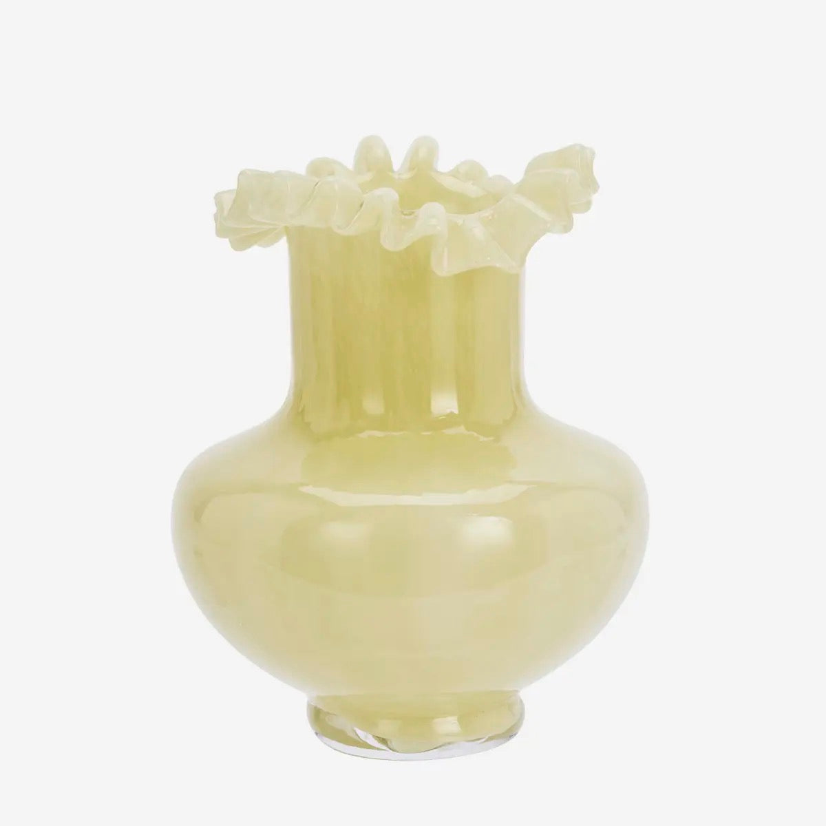 GLASS VASE - HONEY
