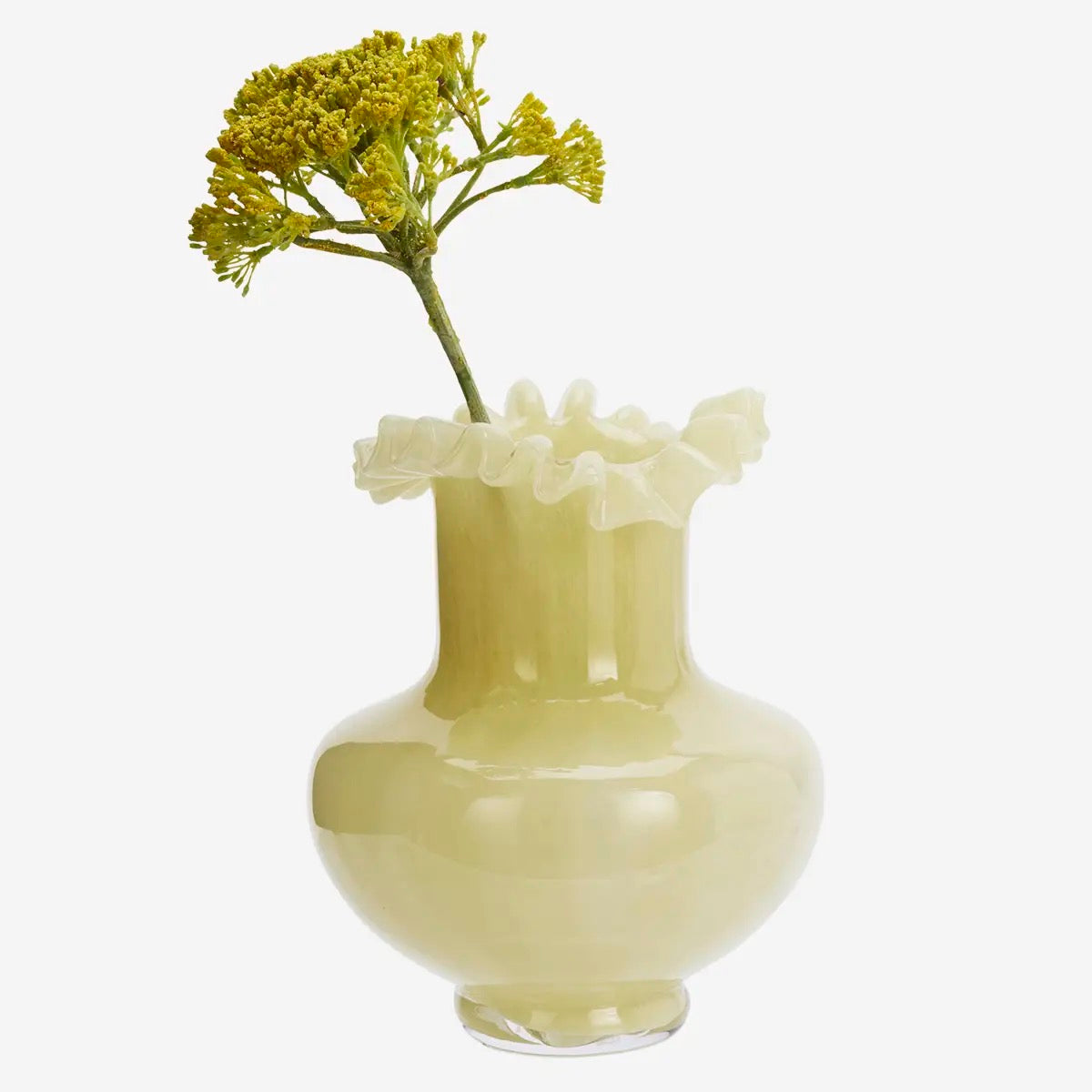 GLASS VASE - HONEY