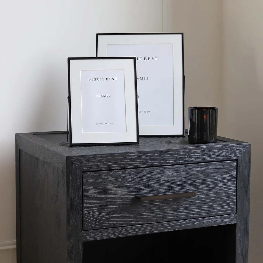 5X7 METAL BLACK EASEL FRAME