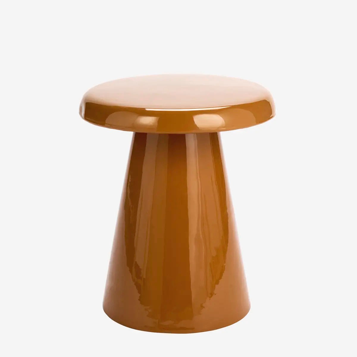 ENAMEL SIDE TABLE