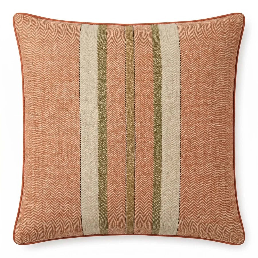 LOIRE STRIPE LINEN CUSHION - 3 Colours