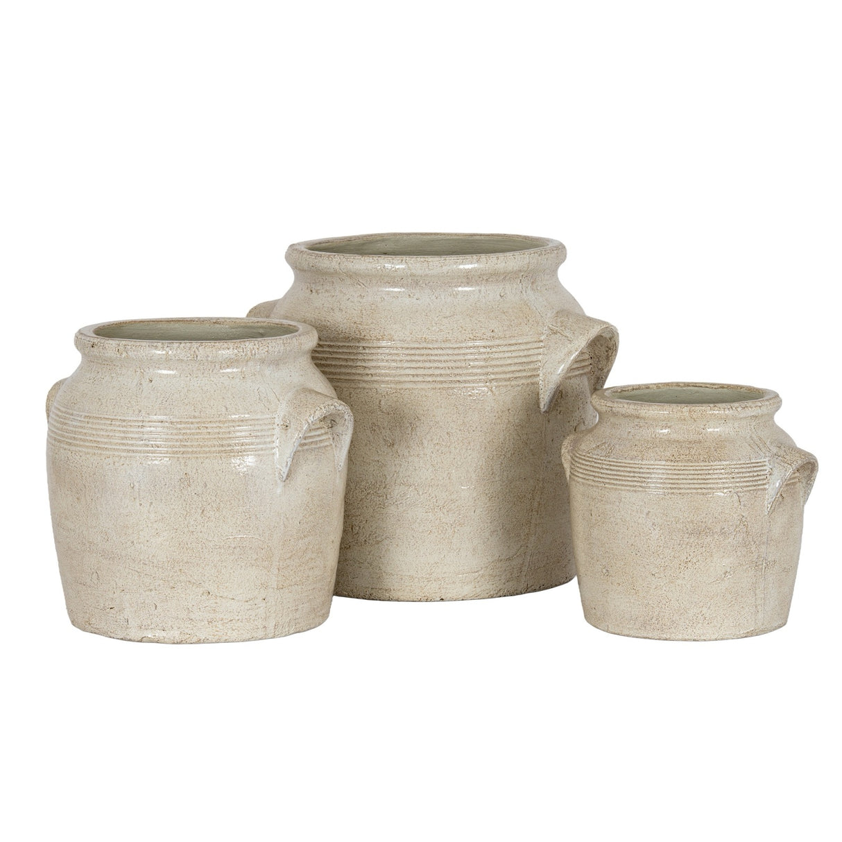 Tarn Collection - Pot With Handles - 3 Sizes