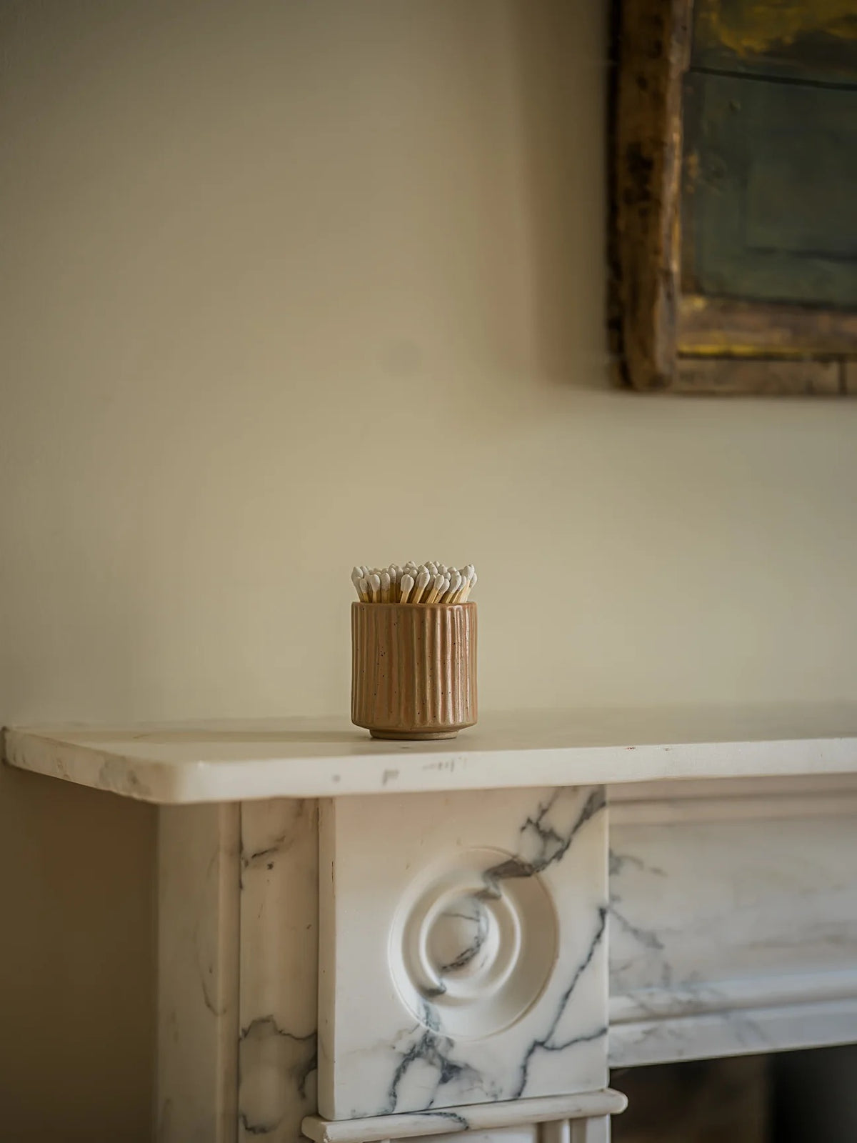 The Norfolk Collection | The Reeded Match Striker | Norfolk Clay/Weathered Oat