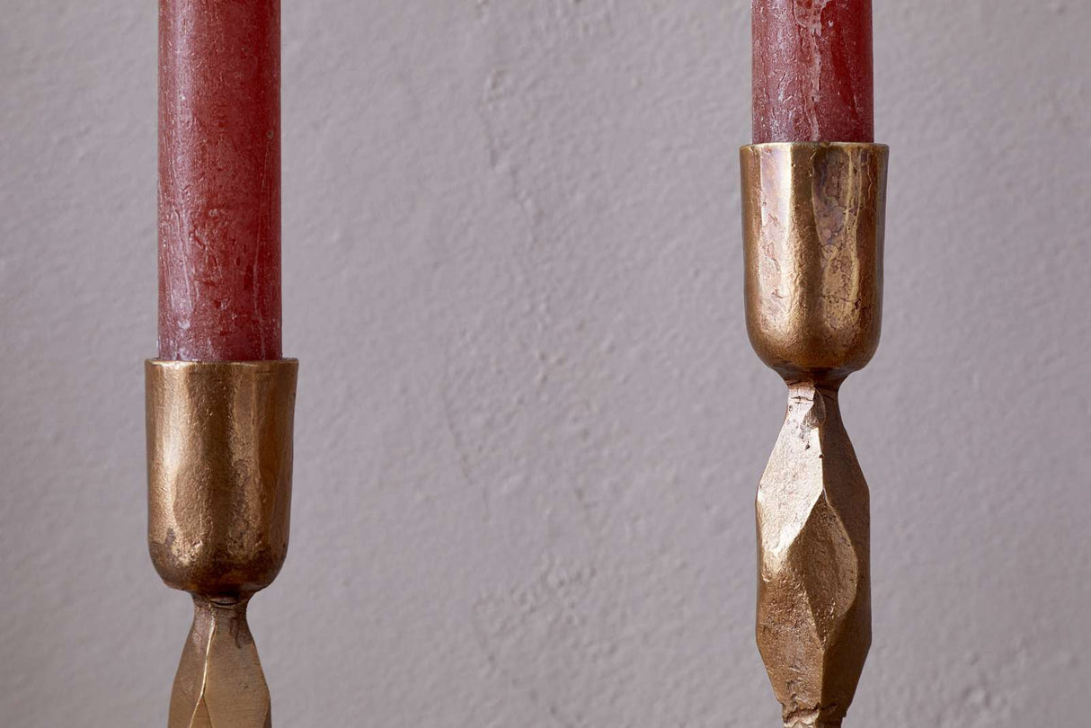 NKUKU - Shani Candlestick - Antique Brass - 3 sizes