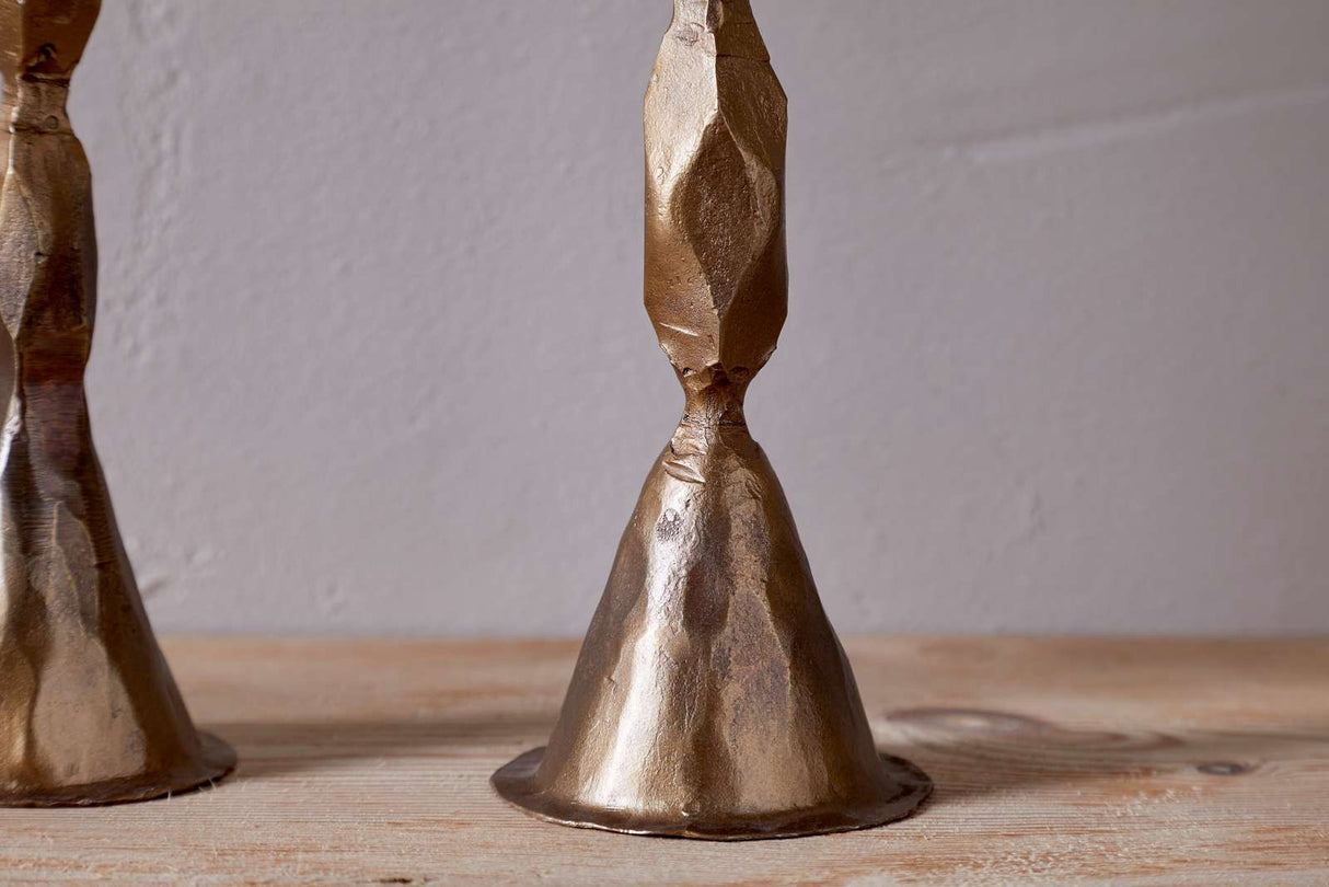 NKUKU - Shani Candlestick - Antique Brass - 3 sizes