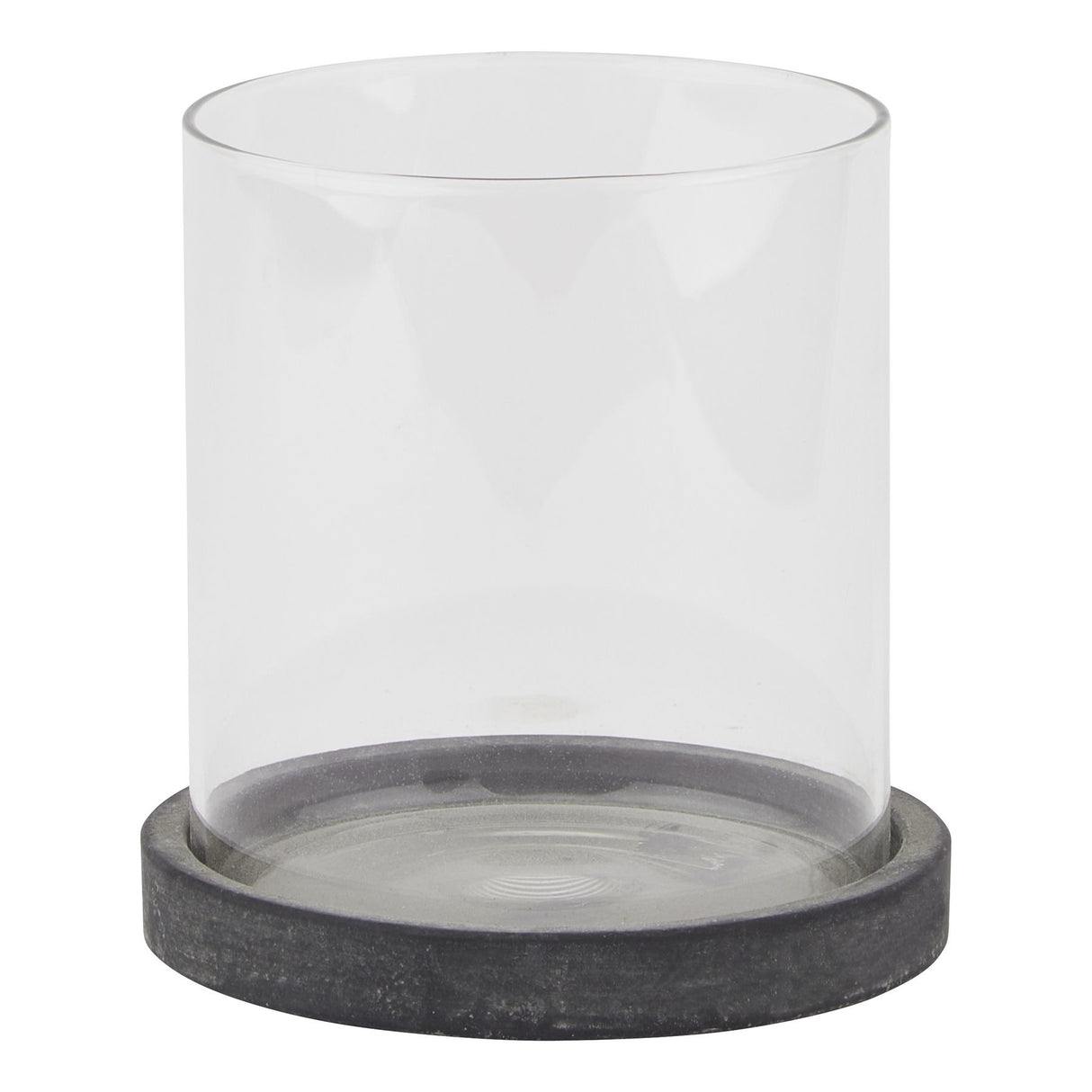 Amalfi Grey Hurricane Lantern - 2 Sizes