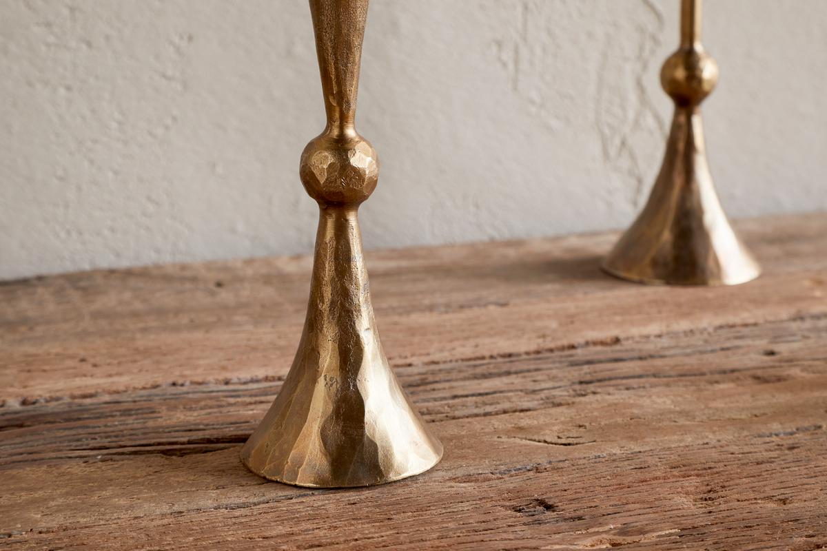 NKUKU - Javanee Candle Holder - Antique Brass - 3 sizes