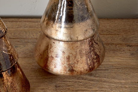 Nkuku - Konara Glass Tree - Gold Crackle - 2 Sizes