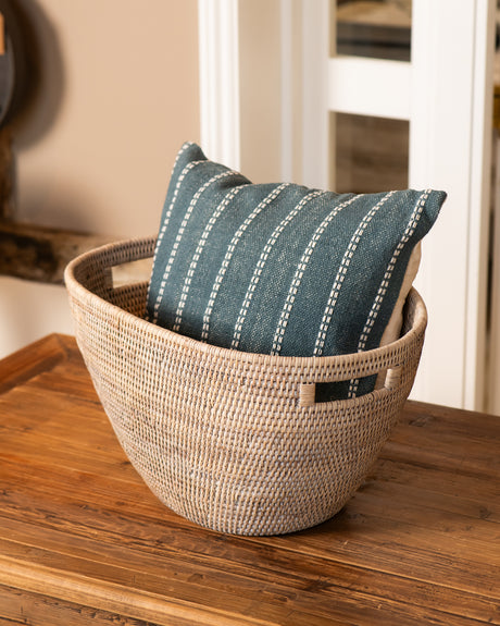 RATTAN TAPERED LAUNDRY BASKETS