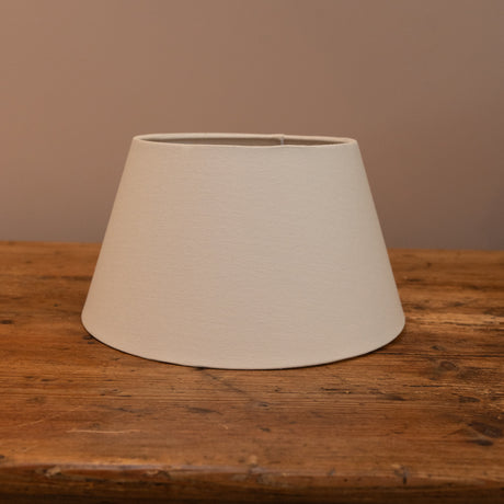 Ivory Natural Linen Empire Shade