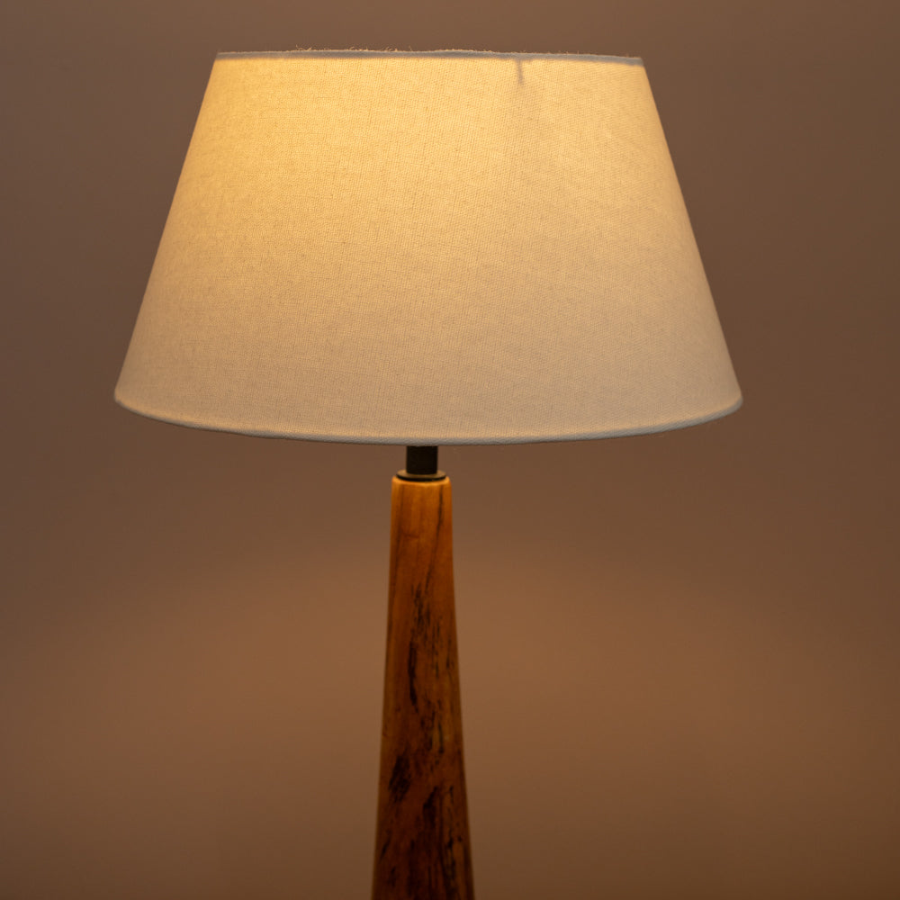 Ivory Natural Linen Empire Shade