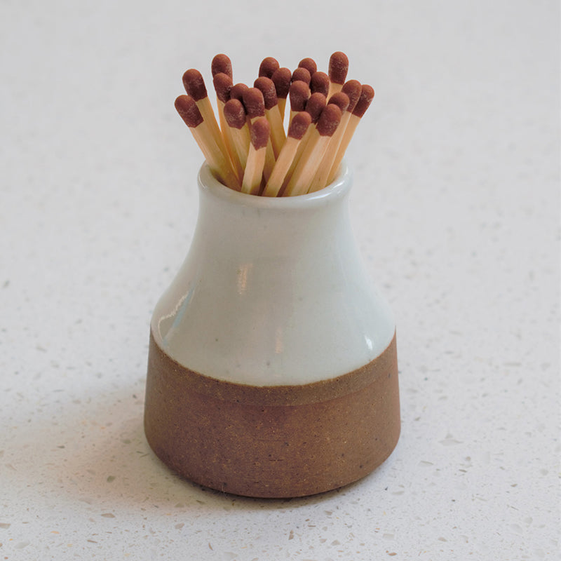 ceramic match pot