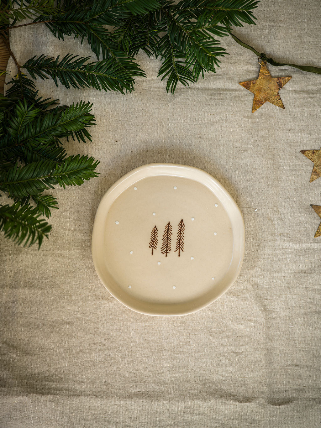 Hand Painted Snack Plate - 3 designs