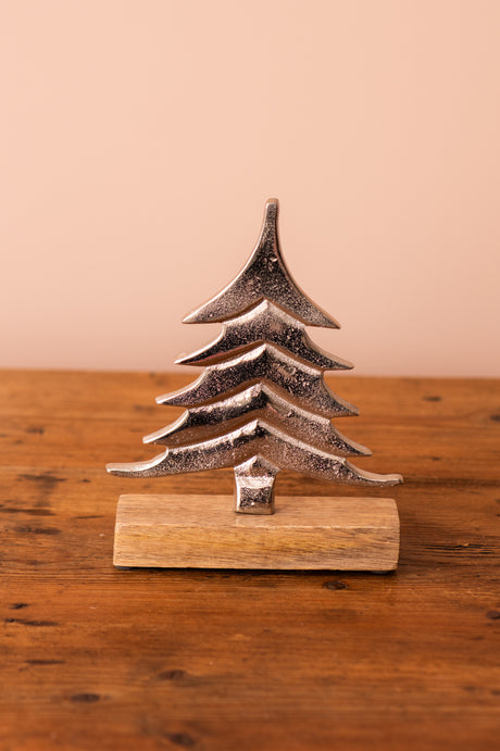 Artisan Silver Christmas Tree