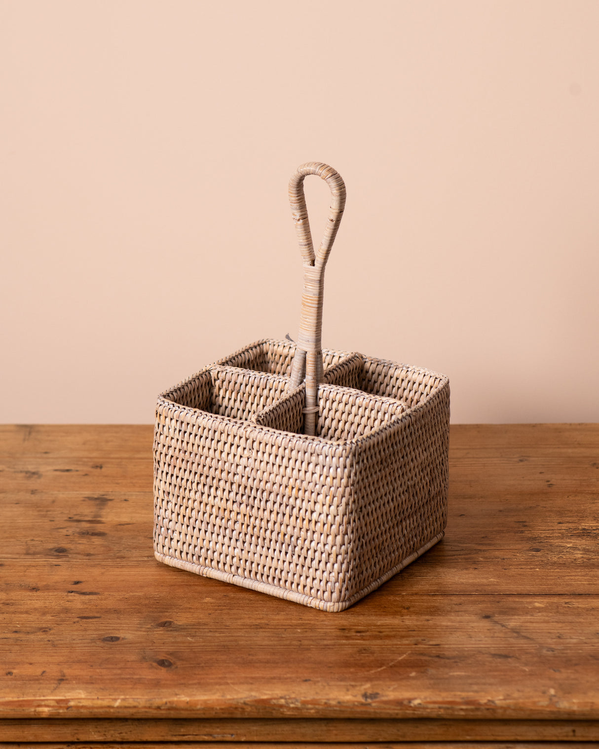 RATTAN CONDIMENT HOLDER
