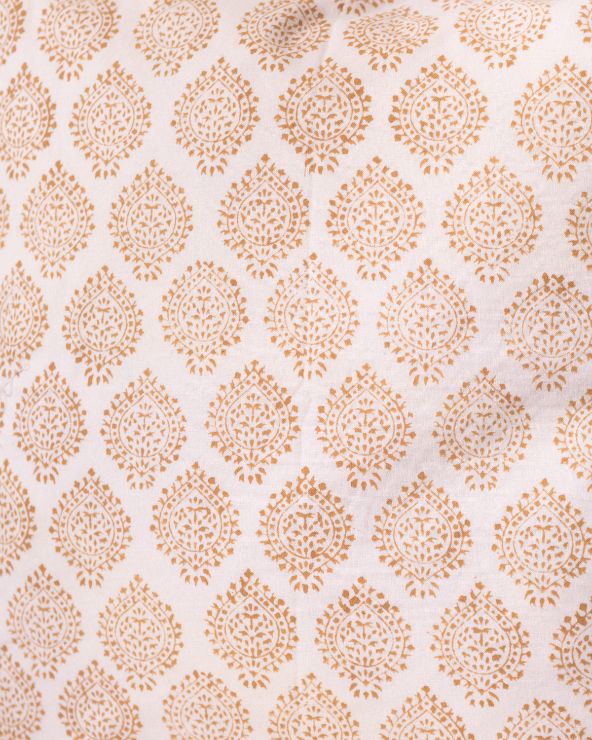 Natural Hand Block Printed Cushion - 2 Sizes