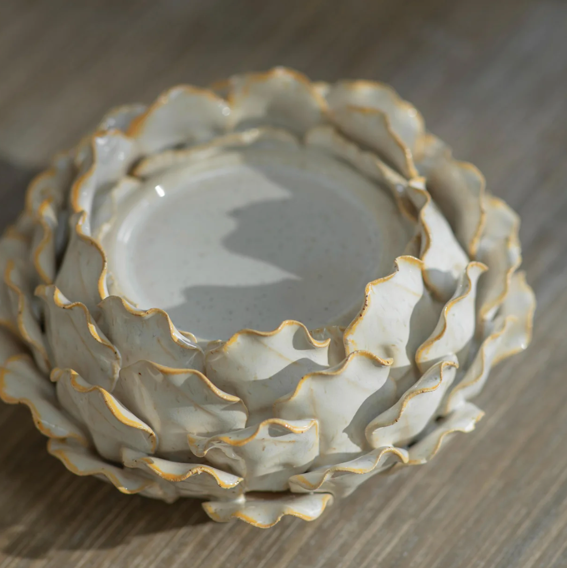 FOWEY BLOSSOM CANDLE HOLDER