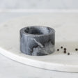 charcoal marble salt pinch pot
