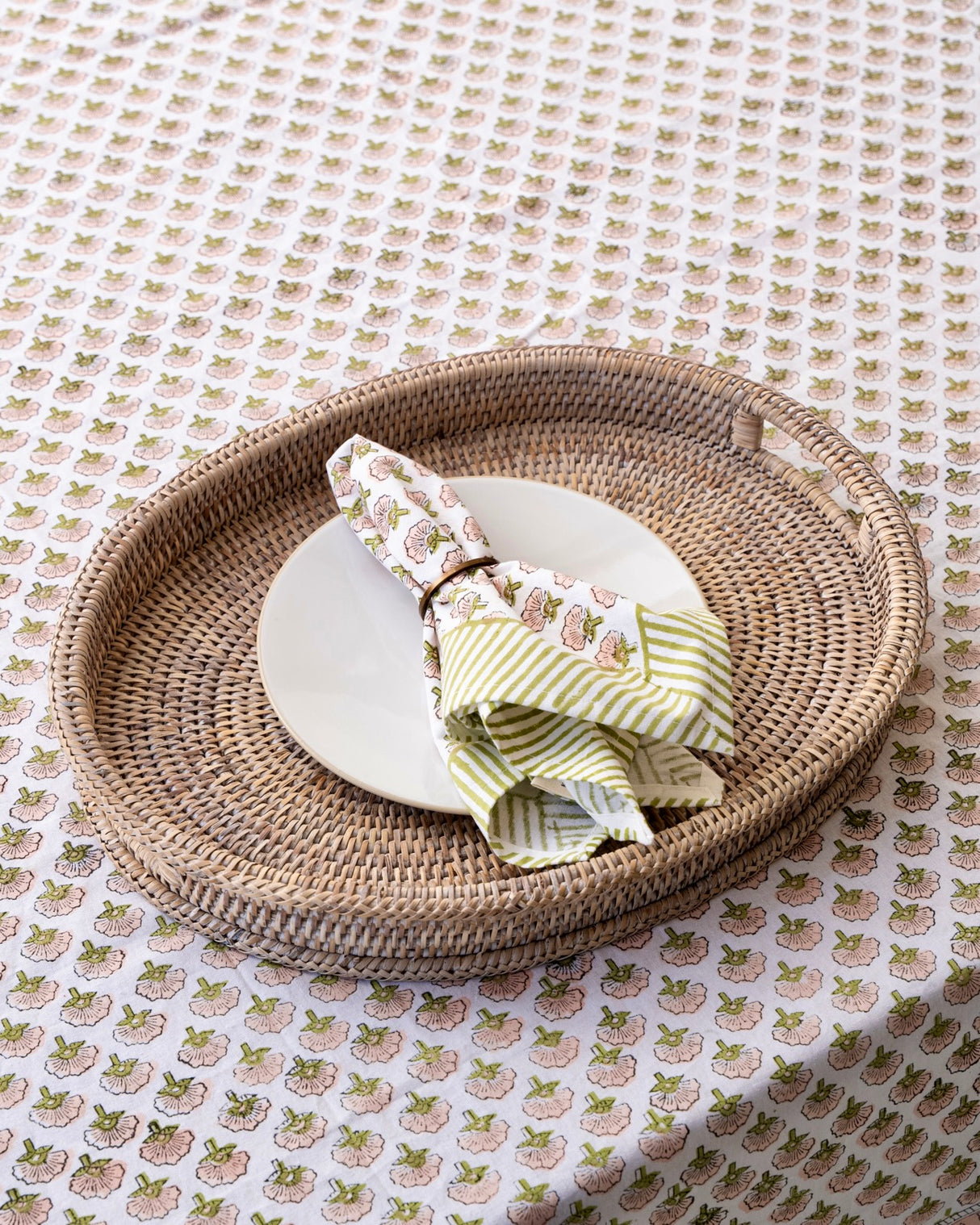 Anila Hand Block Print Napkin S/4