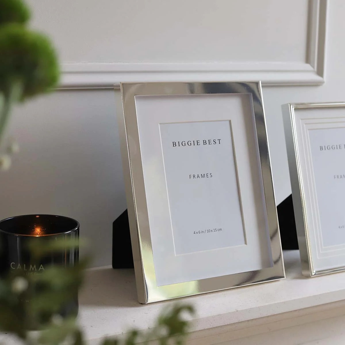 4X6 WIDE BORDER SILVER FRAME